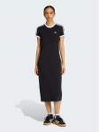 adidas Igap&auml;evane kleit 3 Stripes KD7978 Must Slim Fit