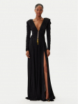 Elisabetta Franchi &Otilde;htune kleit AB-R40-57E2-V850 Must Regular Fit