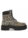 Tommy Jeans Saapad Tjw Platform Cheetah Boots EN0EN03140 Pruun