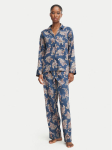LAUREN RALPH LAUREN Pidžaama ILN92529 Tumesinine Regular Fit