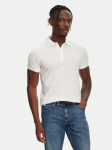 Robe di Kappa Polo s&auml;rk William 6006170 Valge Slim Fit