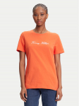 Tommy Hilfiger T-s&auml;rk Script WW0WW45746 Oranž Regular Fit S