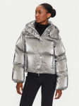 Elisabetta Franchi Talvejope PI-77D-46E2-V570 H&otilde;bedane Regular Fit