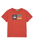 United Colors Of Benetton T-s&auml;rk 3I1XG10HT Punane Regular Fit 90