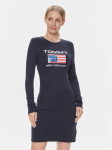 Tommy Jeans Igap&auml;evane kleit DW0DW15889 Tumesinine Slim Fit