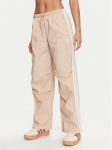 adidas Dressip&uuml;ksid 3-Stripes Woven Parachute IY7252 Beež Loose Fit