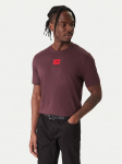 HUGO T-s&auml;rk Diragolino 50447978 Bordoopunane Regular Fit