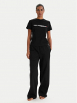 KARL LAGERFELD Pidžaama B1W45004 Must Regular Fit