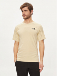 The North Face T-s&auml;rk NF0A87NU Beež Regular Fit XL