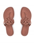 Tory Burch Varbavahesandaalid Miller Knotted Pave 152177 Roosa