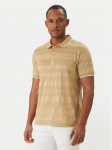 KARL LAGERFELD Polo s&auml;rk 745006 562201 Beež Regular Fit