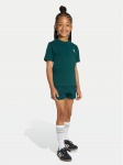 adidas Komplekti kuuluvad t-s&auml;rk ja &scaron;ortsid JY4875 Roheline Regular Fit