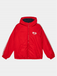 Tommy Hilfiger Kevad-s&uuml;gis jope Heritage Logo Windbreaker KB0KB08880 Punane Regular Fit
