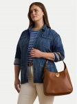 LAUREN RALPH LAUREN K&auml;ekott Large Tanner Shoulder Bag 431956790001 Pruun