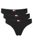 Tommy Hilfiger Stringide komplekt UW0UW06139 Must