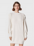IRO Kootud kleit Lorely AR641 Valge Relaxed Fit