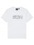 EA7 Emporio Armani T-s&auml;rk 7B000036 AF10378 U0002 Valge Regular Fit