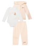 Guess Komplekti kuuluvad pluus, bodi ja dressip&uuml;ksid H6YG09 K4135 Heleроosa Regular Fit