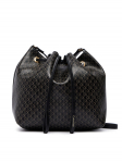 Calvin Klein K&auml;ekott Emblem Aop Drawstring Bucket LV04F3785G Must