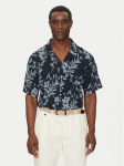 Tommy Hilfiger S&auml;rk Bowling Shirt Print UM0UM03227 Tumesinine Regular Fit
