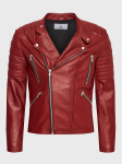 Serge Pariente Nahkjope Gladiator Punane Regular Fit
