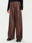 Haveone Tehisnahast p&uuml;ksid PVI-M062 Pruun Wide Leg