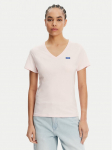 HUGO T-s&auml;rk Classic 50513667 Roosa Slim Fit