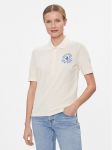Tommy Hilfiger Polo s&auml;rk Reg Crest Emb Polo Ss WW0WW41061 Ekr&uuml;&uuml;v&auml;rv Regular Fit XXS