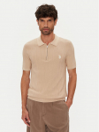 U.S. Polo Assn. Polo s&auml;rk MUP3369 Beež Slim Fit