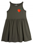 MINI RODINI Igap&auml;evane kleit 2525010799 Must Regular Fit
