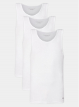 Tommy Hilfiger Tank topide komplekt UM0UM03179 Valge Slim Fit XXL