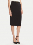 Elisabetta Franchi Pliiatsseelik GO-137-56E2-V320 Must Regular Fit