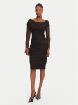 Rinascimento Kokteilikleit CFC0126152003 Must Slim Fit
