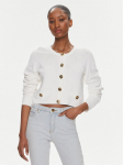 Pinko Kardigan Ciliegio 102881 A1LK Valge Regular Fit