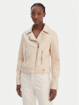 Rinascimento Tehisnahast jope CFC0124666003 Beež Regular Fit