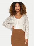 ONLY Kardigan Beach 15257604 Valge Regular Fit