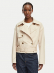Tommy Jeans Vihmamantel DW0DW22322 Helebeež Relaxed Fit