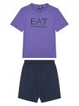EA7 Emporio Armani Komplekti kuuluvad t-s&auml;rk ja &scaron;ortsid 7B000043 AF10378 MA028 V&auml;rviline Regular Fit