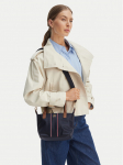 Tommy Hilfiger K&auml;ekott Popette Mini Tote Corp AW0AW17707 Tumesinine