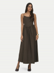 ONLY Suvekleit Likara 15371869 Tumepruun Regular Fit