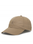 Calvin Klein Nokam&uuml;ts Monogram Embroidery Baseball Cap LV04K5024G Beež