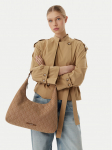 Calvin Klein K&auml;ekott Emblem Jacquard LV04F3635G Pruun