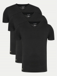 Lacoste T-s&auml;rkide komplekt TH9008 Must Slim Fit