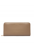 Calvin Klein Rahakott Ck Large Zip Around LV04F1093G Beež
