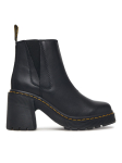 Dr. Martens Saapad Spence Leather Flared Heel DM26440001 Must