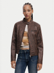 Desigual Nahkjope 25SWEW46 Pruun Regular Fit XS