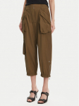 PINKO Riidest p&uuml;ksid 104704 A2ER Khakiv&auml;rviline Regular Fit