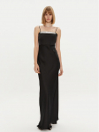 Simona Corsellini &Otilde;htune kleit A24CEAB047 Must Slim Fit