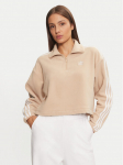 adidas Fliis Polar Fleece 1/2 Zip IY7267 Beež Loose Fit L