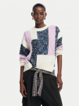 Desigual Kampsun Edmonton 24WWJF19 V&auml;rviline Regular Fit